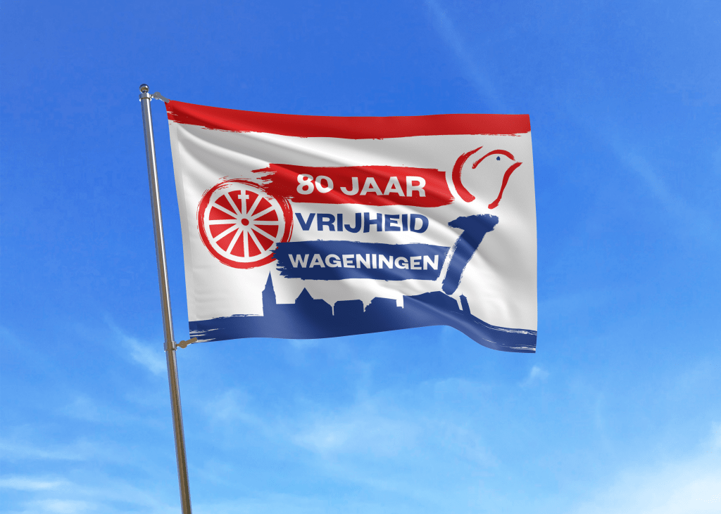 Bevrijdingsvlag Wageningen