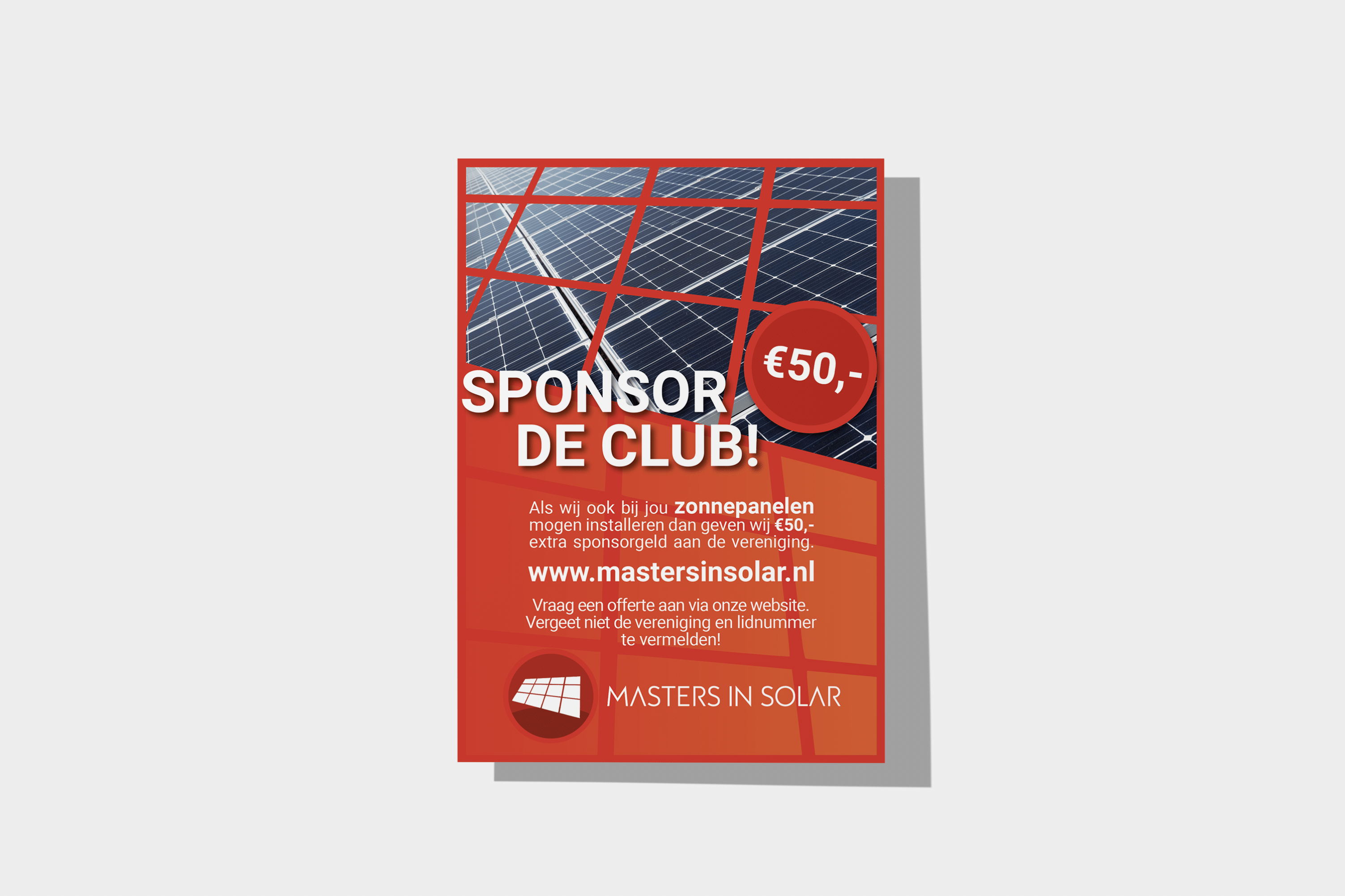 A3 Actie Poster Masters Vexorfield Grafische Vormgeving