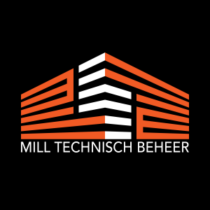 Mill technisch beheer logo vexorfield grafische vormgeving
